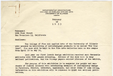 Letters between Granville Keith and Takahashis (ddr-densho-424-37)