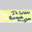 Early outline for Nisei Soldier and lists of available materials (ddr-densho-1007-1461)