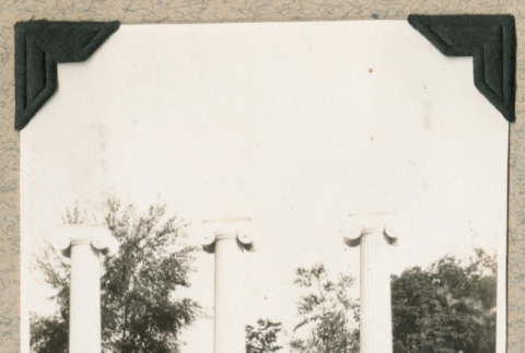 Three columns at University of Washington (ddr-densho-383-291)