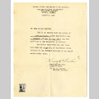 Letter from Henry C. Freeland, Leave Officer for L. H. Bennett, Project Director, Gila River Project, War Relocation Authority, United States Department of the Interior, August 6, 1945 (ddr-csujad-42-117)