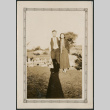 Couple standing on lawn (ddr-densho-316-233)