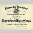 U.S. Armed Forces honorable discharge certificate (ddr-densho-188-21)