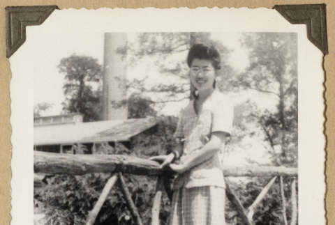 Kiyo Matsumoto at Rohwer (ddr-densho-542-499)