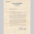 Correspondence regarding return to Hawai'i after World War II (ddr-densho-320-6)