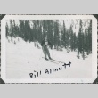 Man in skiing competition (ddr-densho-321-404)