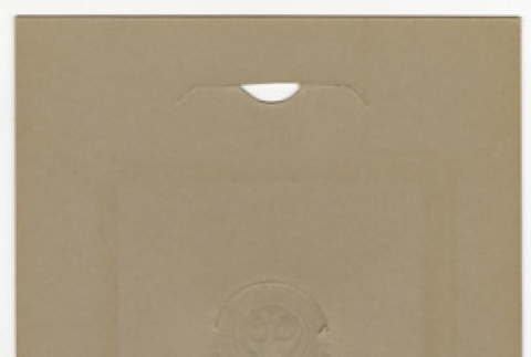 Portrait of woman in graduation robe (ddr-densho-587-105)