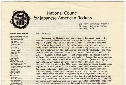 National Council for Japanese American Redress Newsletter (ddr-densho-352-75)