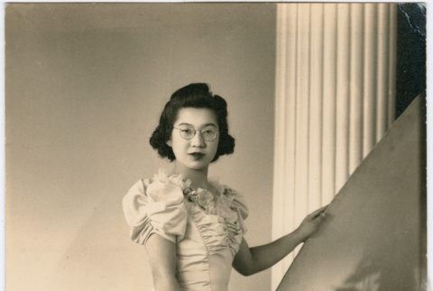Portrait of Miyoko Shitamae (ddr-densho-474-139)