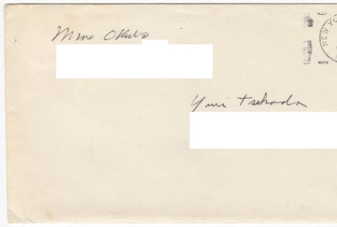 Letters to Yuri Tsukada from Mine Okubo (ddr-densho-356-640)