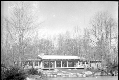 View of house from across pond (ddr-densho-377-1393)