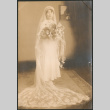 Portrait of bride, likely Agnes Kondo (ddr-densho-523-30)