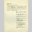 Issei's request to cancel application for repatriation to Japan (ddr-densho-188-44)