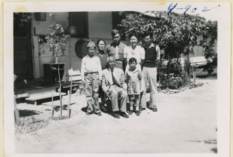 Sata family at Gila River (ddr-densho-37-1864)