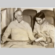 Franklin D. Roosevelt on a plane with Captain Otis Bryan (ddr-njpa-1-1649)