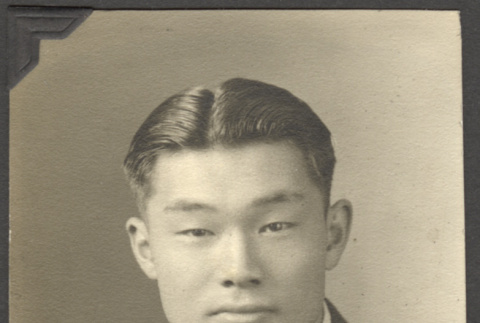 Portrait of Matsuo Sakagami (ddr-densho-326-409)