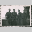 Four Japanese American Soldiers (ddr-densho-368-466)