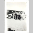 Boarding a bus to leave camp (ddr-densho-339-1)