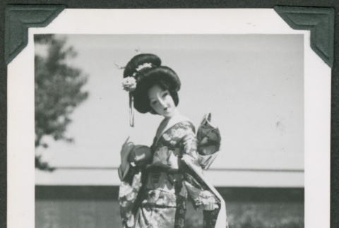 Japanese doll in kimono (ddr-densho-475-519)