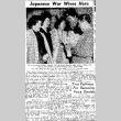 Japanese War Wives Here (November 11, 1948) (ddr-densho-56-1191)