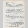 Mits Usui interviewee form (ddr-densho-1007-1137)