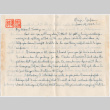 Letter from Henri Takahashi to Tomoye Nozawa (ddr-densho-410-229)