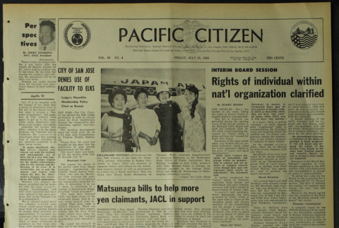 Pacific Citizen, Vol. 69, No. 4 (July 25,1969) (ddr-pc-41-30)