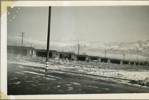 Barracks at Manzanar (ddr-manz-4-87)