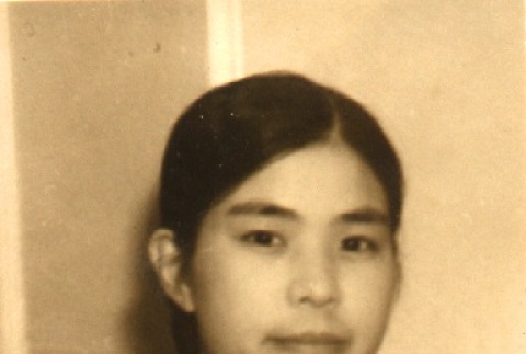 Photograph of a young woman (ddr-njpa-4-2456)