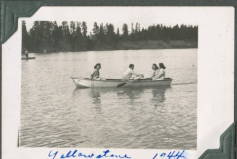 People in a canoe (ddr-densho-321-66)