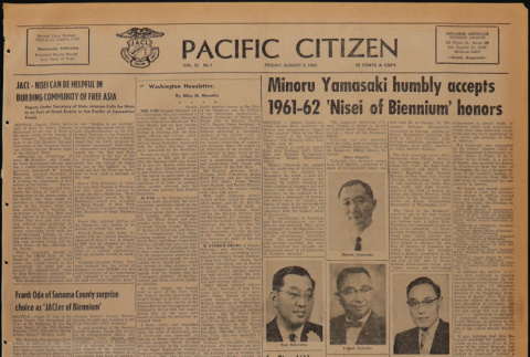 Pacific Citizen, Vol. 55, No. 5 (August 3, 1962) (ddr-pc-34-31)