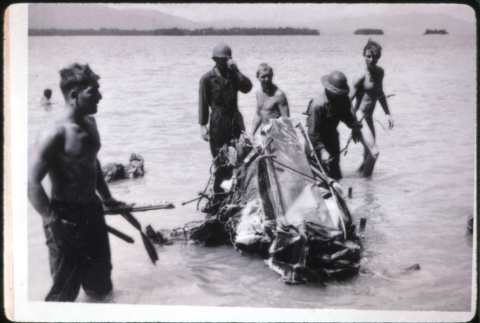 Scrap in water (ddr-densho-1007-671)