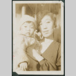 Iku Takahashi with small child (ddr-densho-355-387)