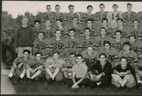 Team photograph of football team (ddr-densho-523-306)