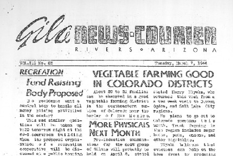 Gila News-Courier Vol. III No. 85 (March 7, 1944) (ddr-densho-141-240)
