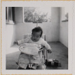 Susan Shiomi in stroller (ddr-densho-522-147)