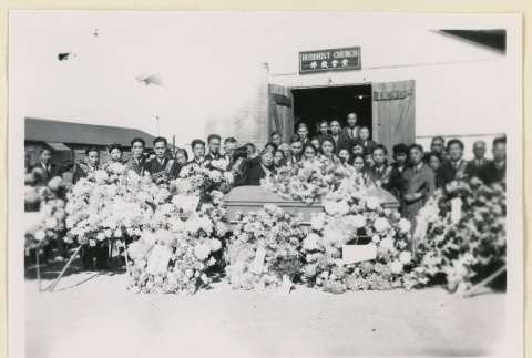 Funeral for Yai Masunaga (ddr-densho-37-1758)