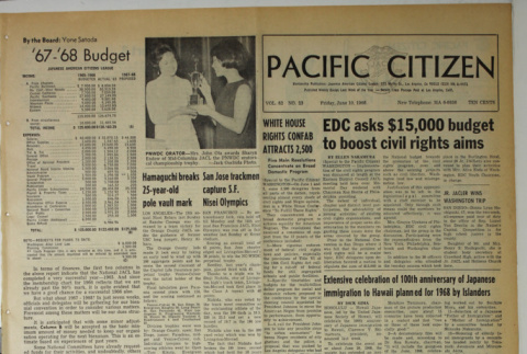 Pacific Citizen, Vol. 62, No. 23 (June 10, 1966) (ddr-pc-38-23)