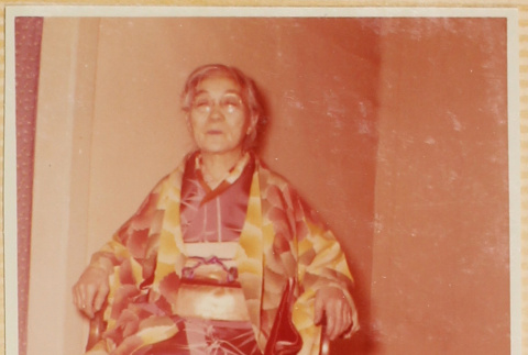 Woman in kimono (ddr-densho-522-77)