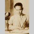 Wang Jingwei preparing to give a speech (ddr-njpa-1-1088)