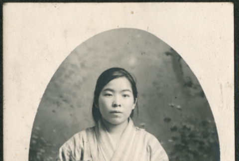 Tora Migita in Kimono (ddr-densho-293-49)