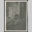Photo of a baby in a bath (ddr-densho-483-812)