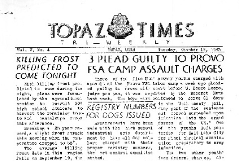 Topaz Times Vol. V No. 4 (October 12, 1943) (ddr-densho-142-223)
