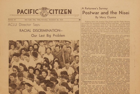 Pacific Citizen Christmas 1945 Issue Section IV (ddr-densho-121-8)