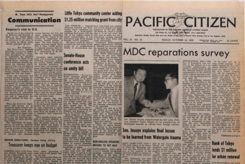Pacific Citizen, Vol. 81, No. 15 (October 10, 1975) (ddr-pc-47-40)