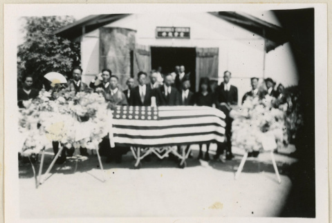 Memorial for Pfc. Masuo Wakita (ddr-densho-37-2089)