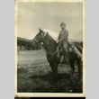 Japanese soldier on a horse (ddr-densho-179-238)