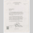 Letter confirming travel arrangements for Takahashi family to Michigan (ddr-densho-355-248)
