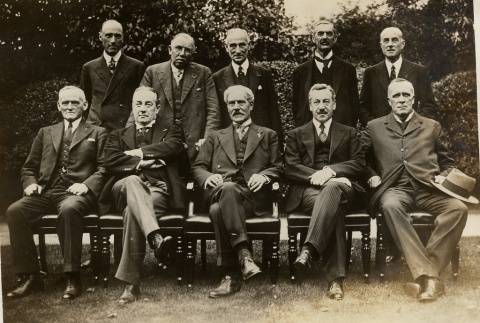 British cabinet members posing for a photograph (ddr-njpa-1-914)
