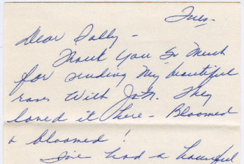 Letter from Helen to Sally Domoto (ddr-densho-329-1175)