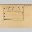Envelope of Kenju Akahoshi photographs (ddr-njpa-5-137)